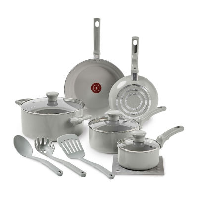 T-Fal Essentials Ceramic 20-pc. Non-Stick Cookware Set, Color