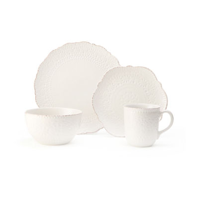 Pfaltzgraff 16-Piece Chateau Dinnerware Set - Cream