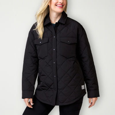 Water resistant outlet quilted coat