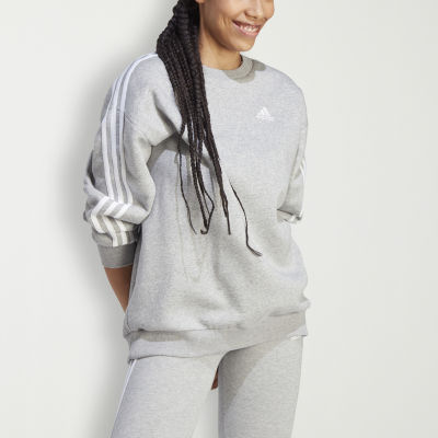 Adidas sweatshirt hot sale grey womens