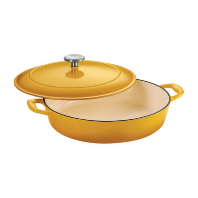 Tramontina Cast Iron Braising Pans, Color: Latte - JCPenney