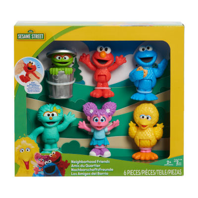 Sesame street sale plastic figures