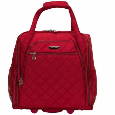 Red cheap underseat luggage