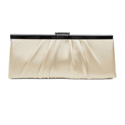 Wedding Clutch Bag Ivory/cream Satin Handbag Evening Clutch 