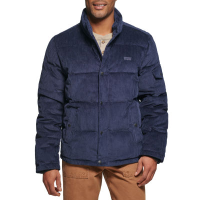 Men's Padded Jacket in Indigo