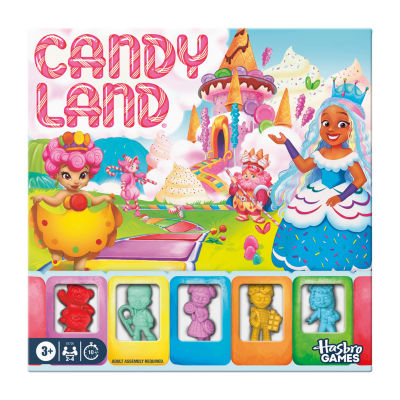 Hasbro Candy Land Board Game, Color: Multicolor - JCPenney