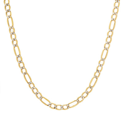 20 14k deals gold figaro necklace