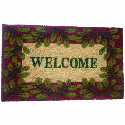 Achim Welcome Home Rubber 18X30 Doormat, Color: Multi - JCPenney