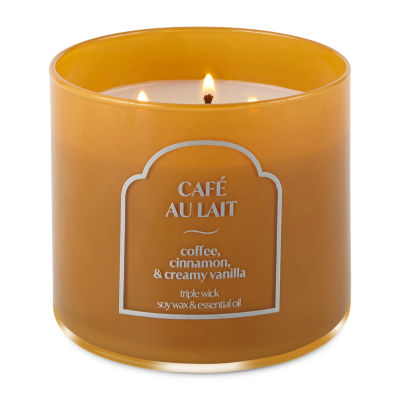 Café Au Lait Long-Lasting Scented Jar Candle (14 oz)