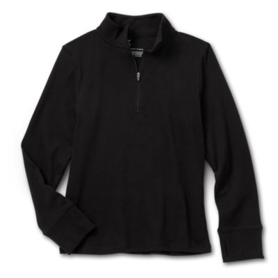 Xersion Mens Mock Neck Long Sleeve Quarter-Zip Pullover