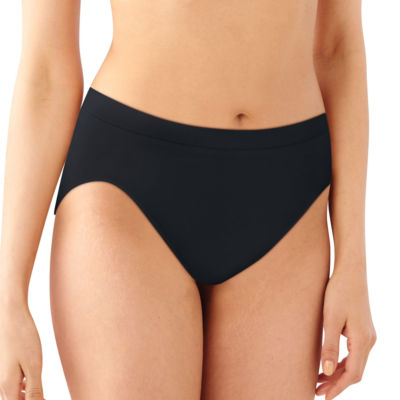 New BALI Women's 3-PACK Black Bikini Comfort Revolution Panties Sz XL / 8  (HK-3