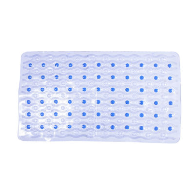 Kenney - White Bubble Microban PVC Bath Mat