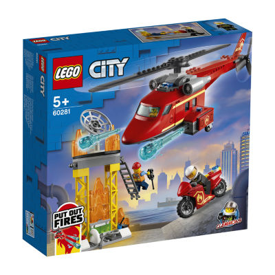 LEGO City Fire Fire Rescue Helicopter 60281 Building Set 212