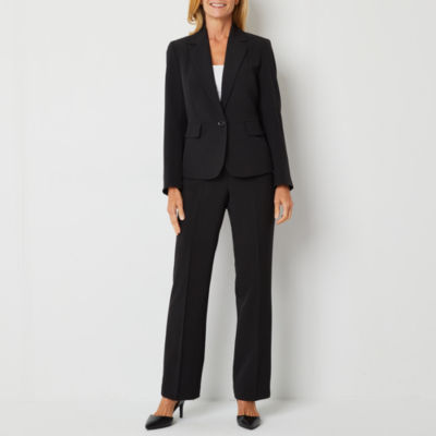 Black straight business wear work pants women's suit pants suit