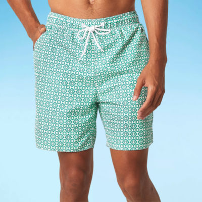 Arizona Mens Geometric Swim Trunks