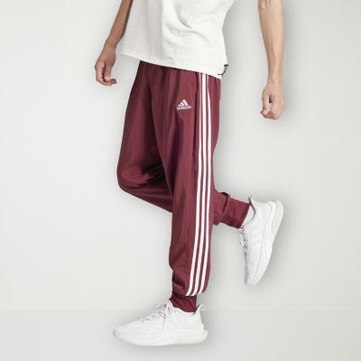 Adidas Men s AEROREADY Essentials Tapered Cuffed Woven 3 Stripes Pants