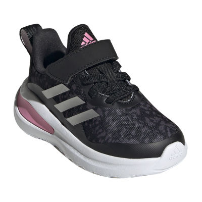 adidas Fortarun Sport Toddler Girls Sneakers, Color: Black Pink - JCPenney
