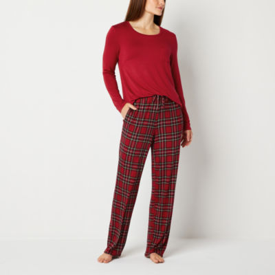 Womens tall flannel online pants