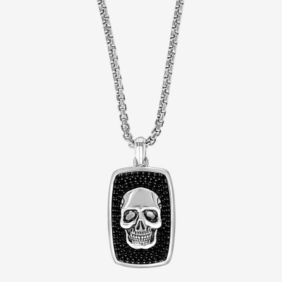 Mens skull store pendant