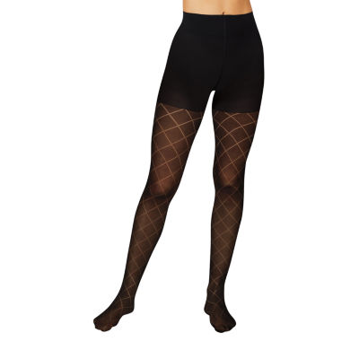 Check mini pattern opaque tights, Simons, Shop Women's Tights Online