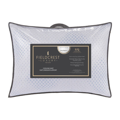 Fieldcrest Cooling Knit Soft Medium Support Pillow