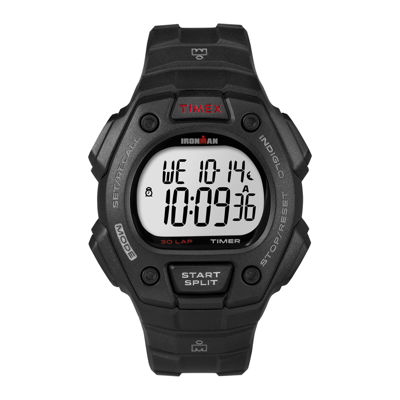 Timex® Ironman Black Resin Watch T5K8229J-JCPenney
