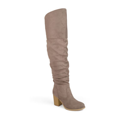 Wide calf hot sale boots jcpenney