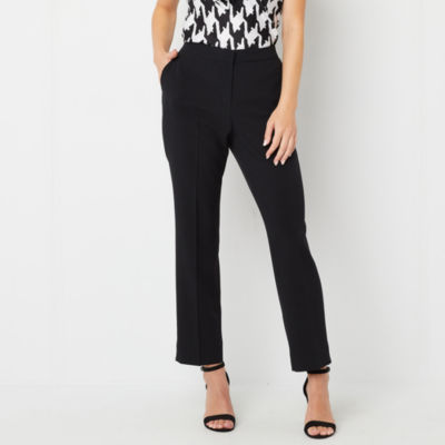 Black Tight Ankle Pants