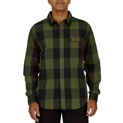 Men's WorkForce Long Sleeve Work Shirt - Black | Dixxon Flannel Co. 5X