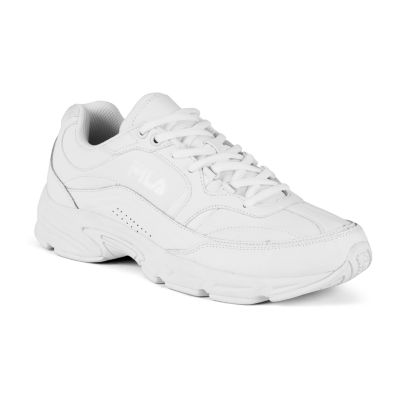 Fila Memory Workshift Mens Slip Resistant Work Shoes