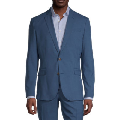 J. Ferrar Ultra Comfort Mens Stretch Fabric Slim Fit Suit Jacket