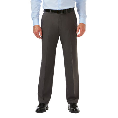 Regular and Big & Tall Sizes Haggar Men's Cool 18 Pro Classic Fit Flat Front Pant 