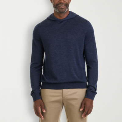 Navy blue sweater without sales hoodie