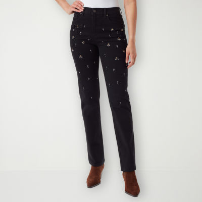 Jcpenney black sale skinny jeans