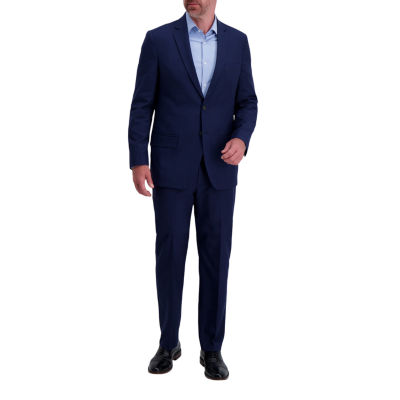 Pantaloni Uomo Haggar Smart Wash - Taglio Classico, Tessuto Repreve | Colore Charcoal, Facile Manutenzione - Foto 4