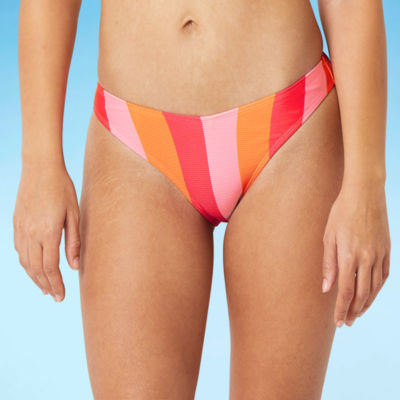 Mynah Striped Bra Bikini Swimsuit Top, Color: Pink - JCPenney