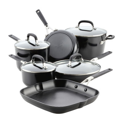 KitchenAid Hard Anodized 4-pc. Cookware Set, Color: Black - JCPenney