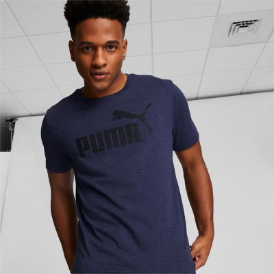 PUMA Short Sleeve Mens Essentials - T-Shirt Crew JCPenney Neck