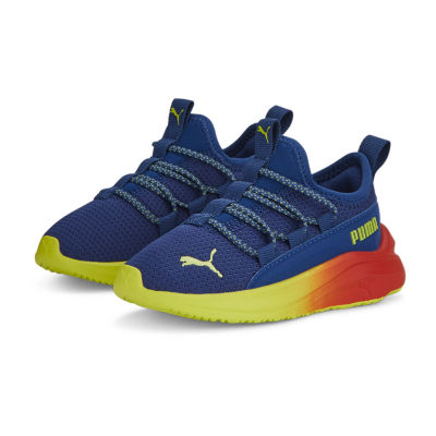 desesperación Posible guisante Puma One4all Fade Toddler Boys Running Shoes, Color: Blue Red Lime -  JCPenney