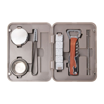 Adventure Travel Bar Set SM-59504, Color: Gray - JCPenney