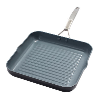 Farberware Aluminum Dishwasher Safe Non-Stick Grill Pan, Color: Aqua -  JCPenney