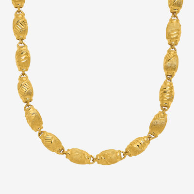 Clearance Pricing BLOWOUT 18 inch Unique Chain Necklace, 24K Gold