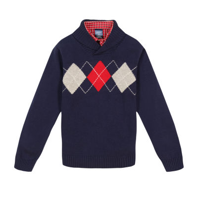 Izod 2025 argyle sweater