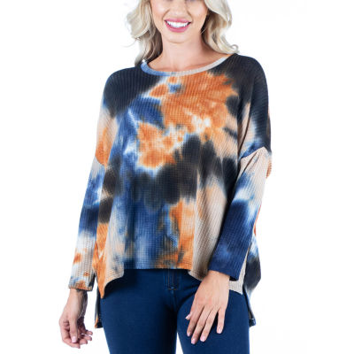 24/7 Comfort Apparel Womens Long Dolman Sleeve Oversized Top