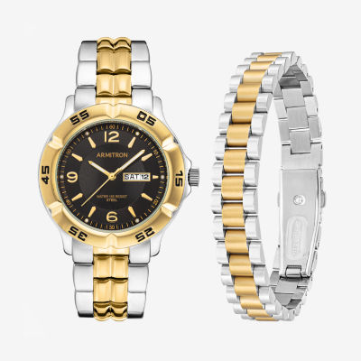 Armitron gold best sale watch mens