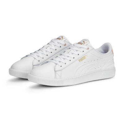 Puma all hot sale white leather