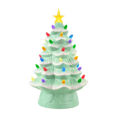 Nostalgic Christmas Tabletop Tree Color: Green JCPenney