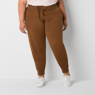 Hope & Wonder Black History Month Womens Plus Jogger Pant, Color: Exquisite  Brown - JCPenney