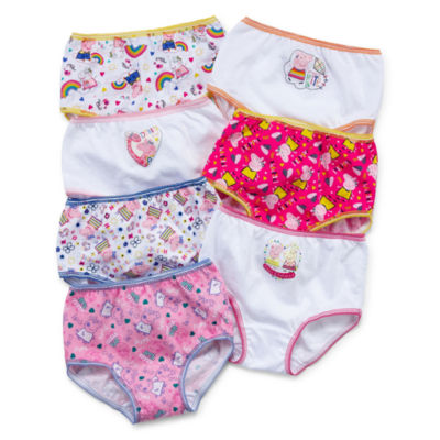 Handcraft  Peppa pig girls cotton underwear 7 pairs of underwear