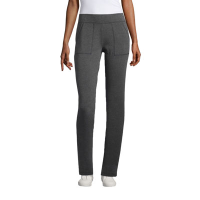 St. John's Bay Active Womens Mid Rise Active Pull-On Pants